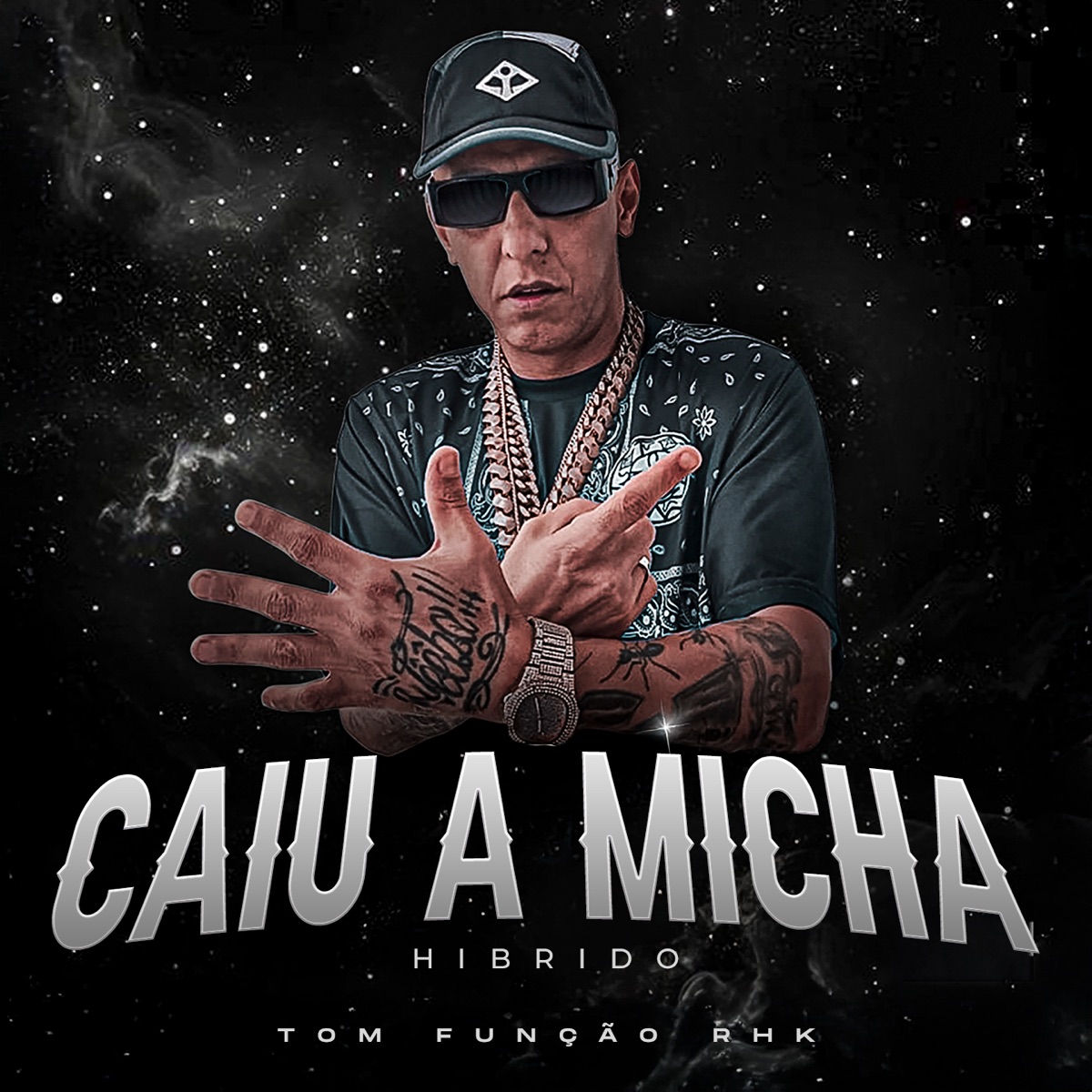 Caiu A Micha (Híbrido) - Single by Tom (Função RHK) album cover