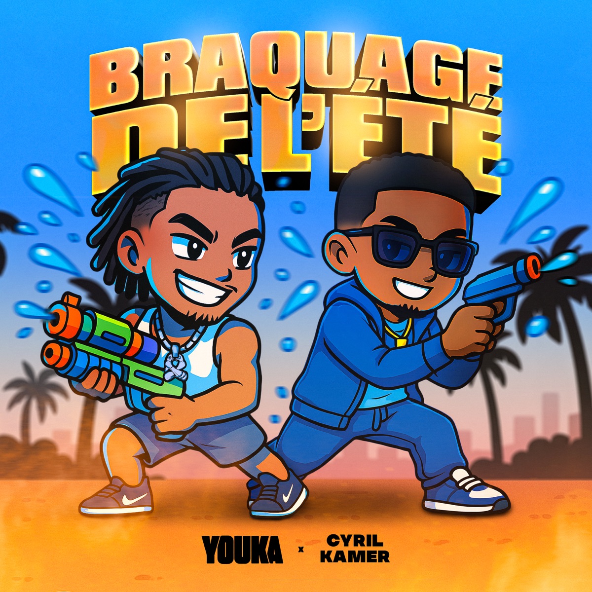 Braquage de l'été - Single by Youka, Cyril Kamer & Big Papa313 album cover