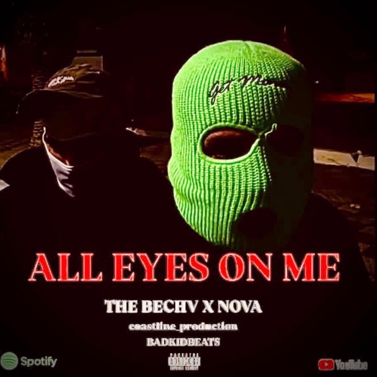 ALL EYES ON ME (feat. Nova) - Single by The Bechv album cover