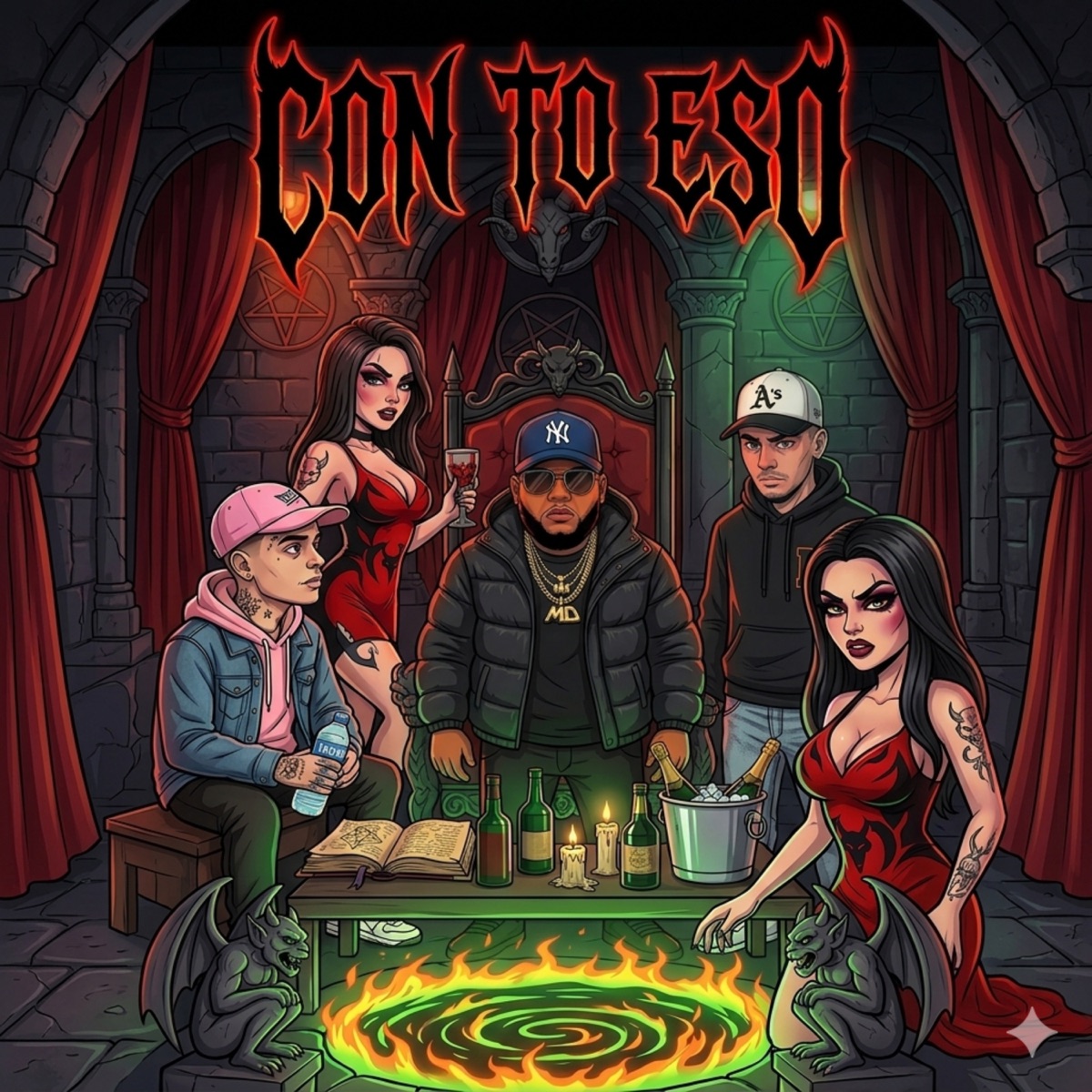 Con To Eso - Single by Don Laden, Beltran3k & Kapsul album cover
