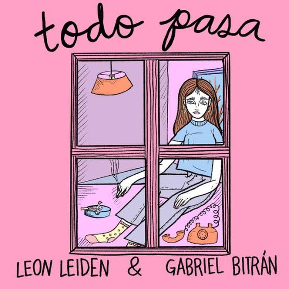 Todo Pasa - Single by Leon Leiden & Gaucho GB album cover