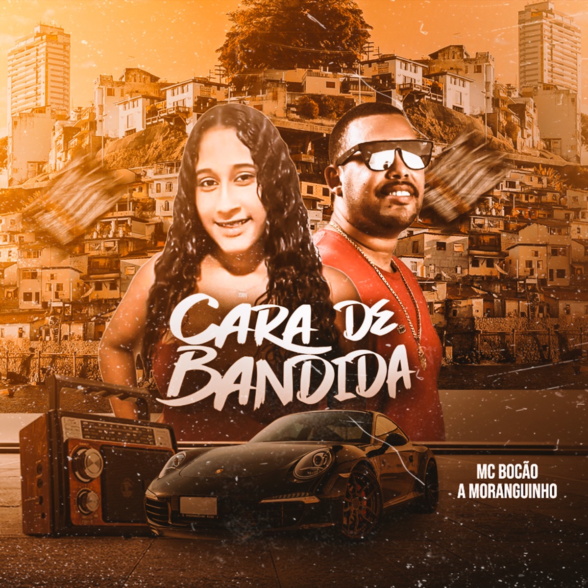 Cara de Bandida - Single by A Moranguinho & Mc Bocão album cover