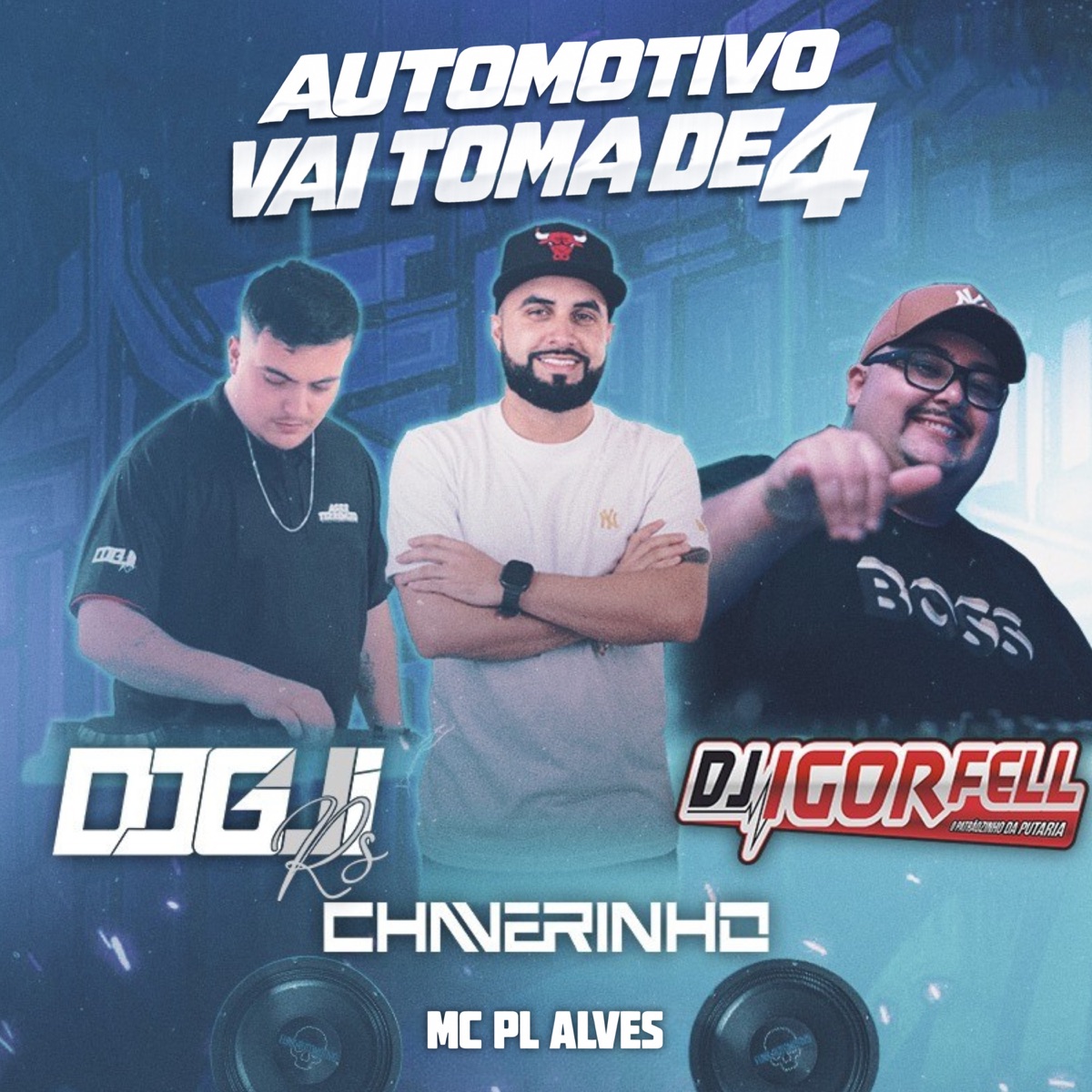 Automotivo Vai Toma de 4 - Single by Dj Chaverinho, DJ Gui RS & Dj Igor Fell album cover