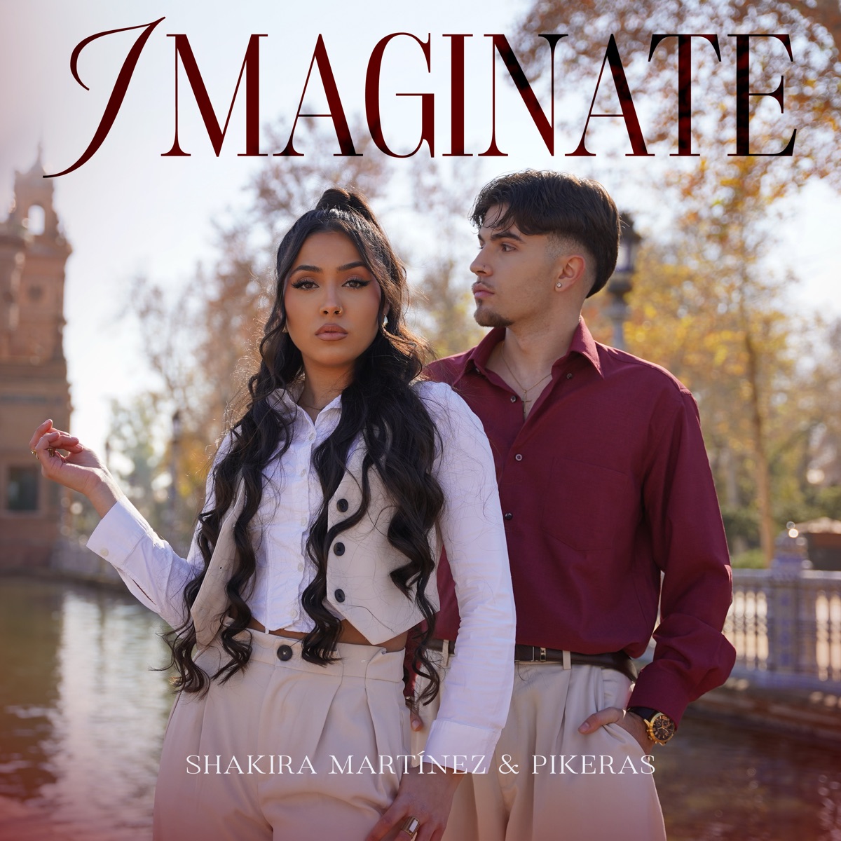 Imagínate - Single by Shakira Martínez & Pikeras album cover