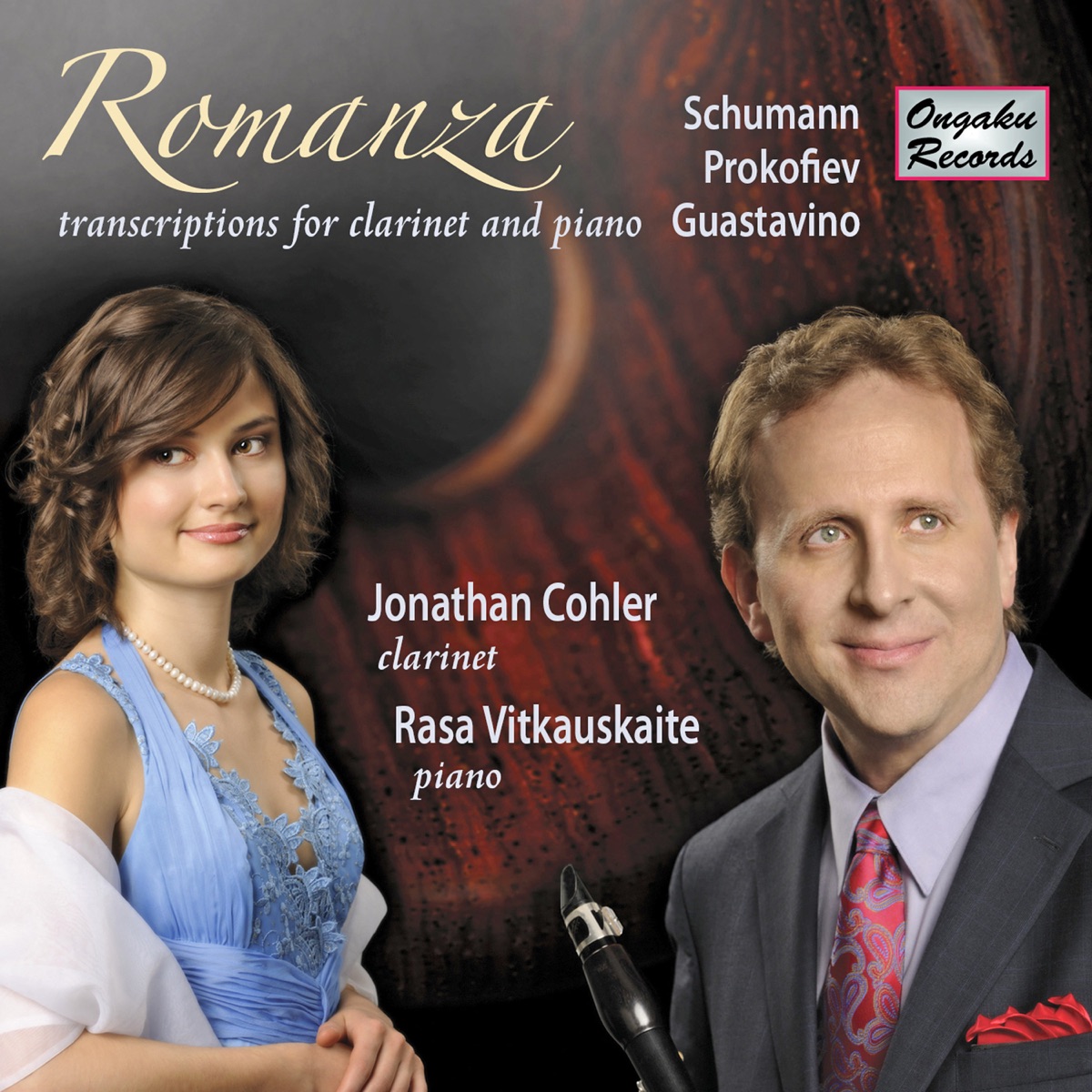 Romanza: Schumann, Prokofiev, Guastavino by Jonathan Cohler & Rasa Vitkauskaite album cover