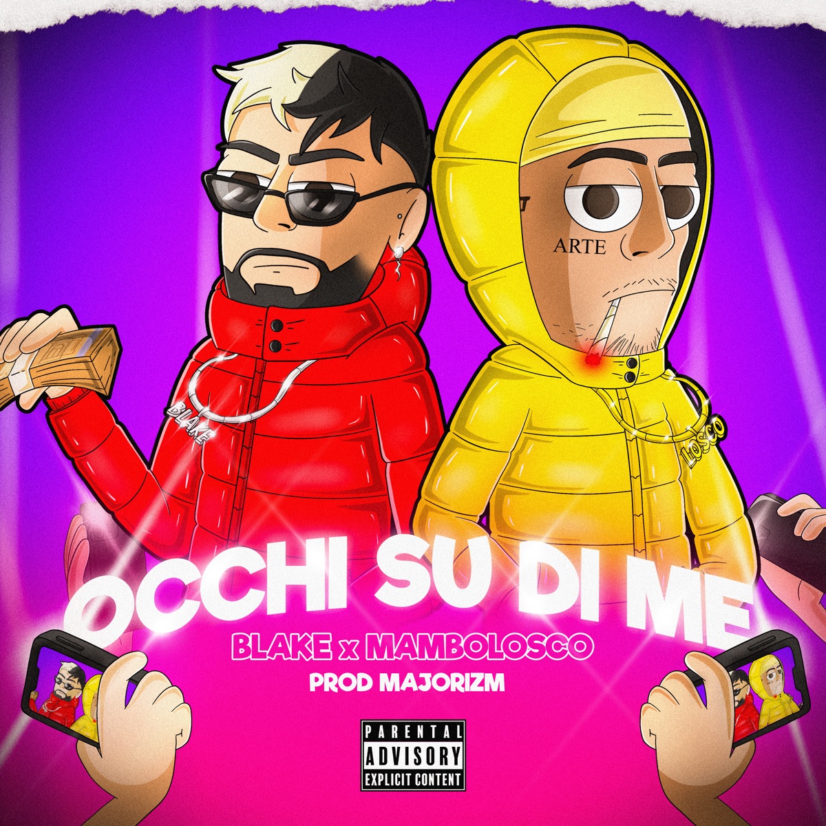 Occhi Su Di Me (feat. MamboLosco) - Single by Blake Religion album cover