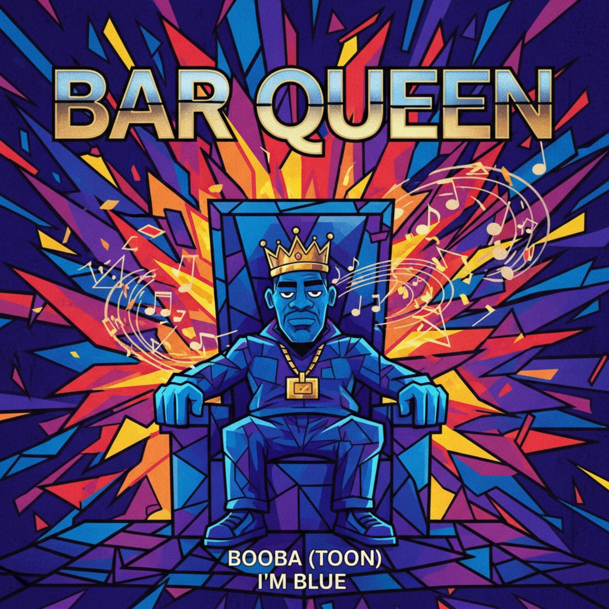 Bar Queen - Single by Booba (toon) & I'm Blue album cover