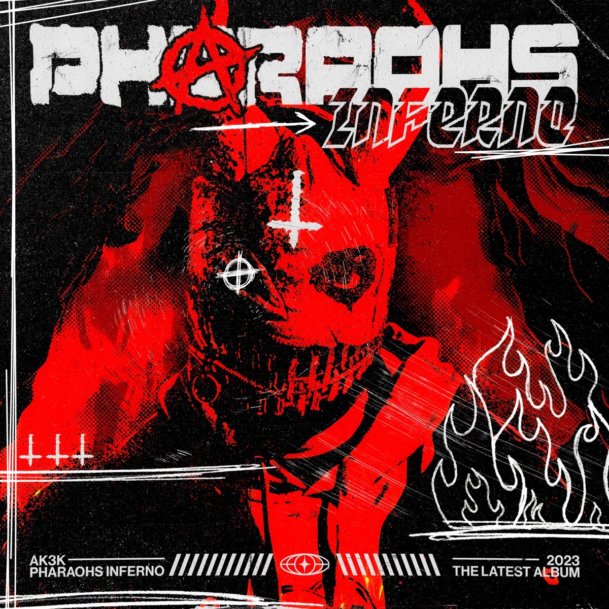 Pharaohs Inferno by Ak3k album cover