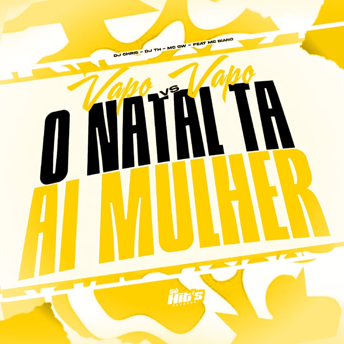 Vapo Vapo vs o Natal ta ai Mulher (feat. MC BIANO) - Single by DJ CHRIS, DJ TH & Mc Gw album cover
