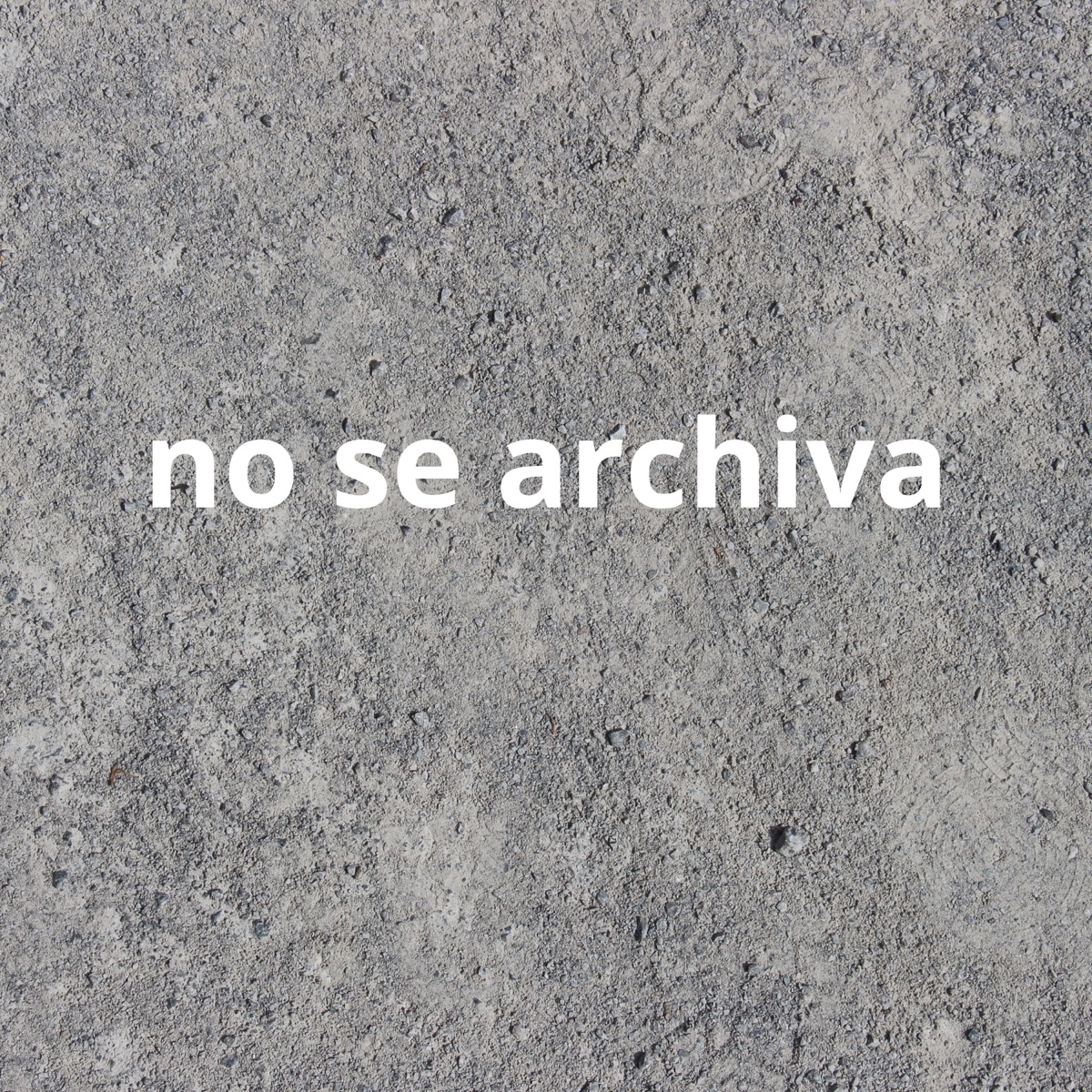 no se archiva - Single by Blankita album cover