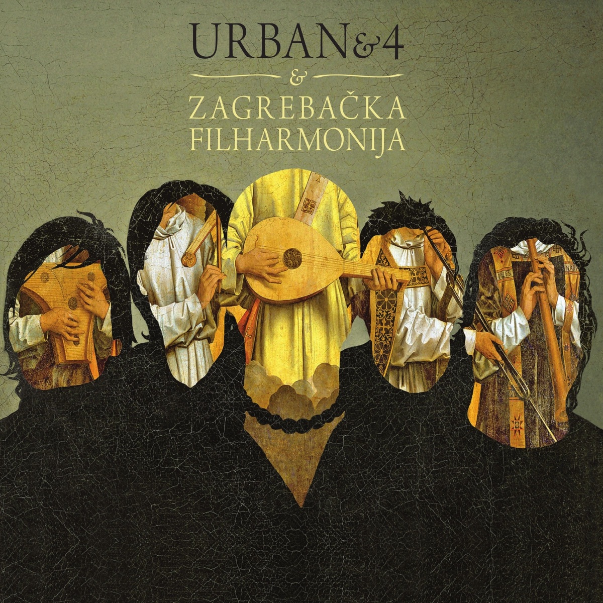 Live at Lisinski by Urban & 4, Damir Urban & Zagrebačka Filharmonija album cover