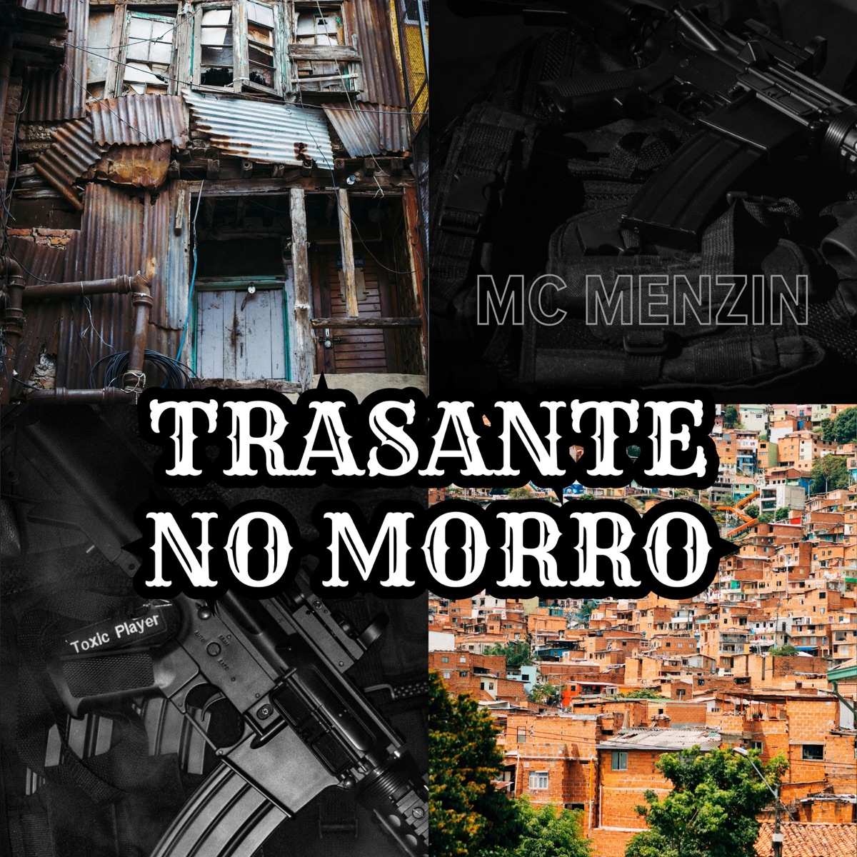 Trasante no Morro (Live) - Single by DJ Gaucho & Mc Menzin album cover