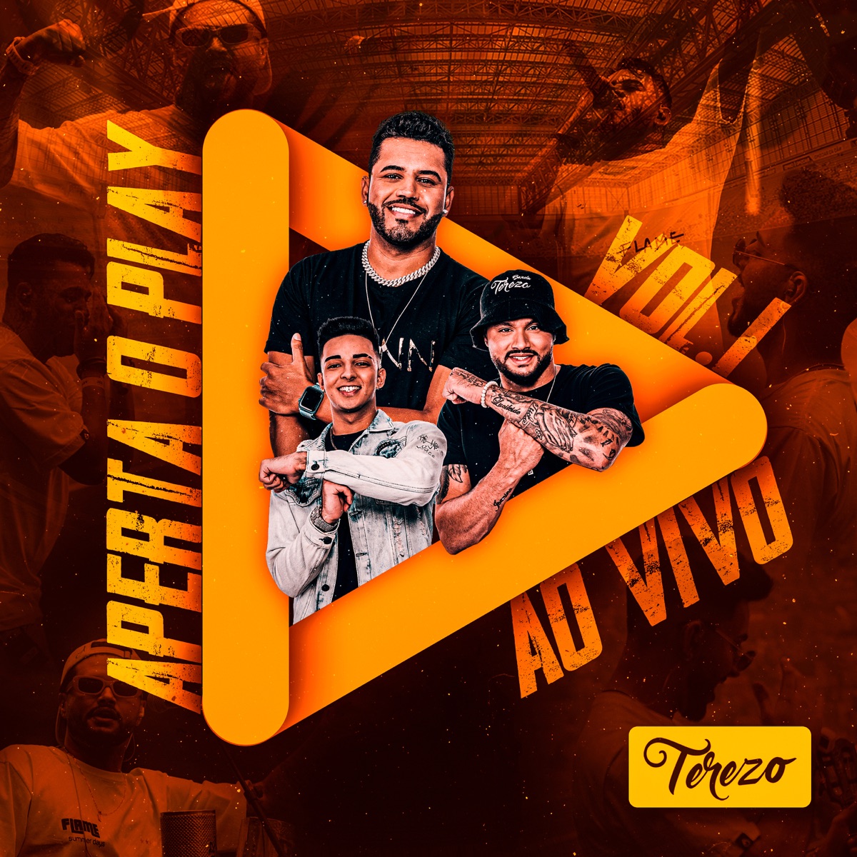 Aperta o Play, Vol. 1 (Ao Vivo) - EP by Terezo album cover