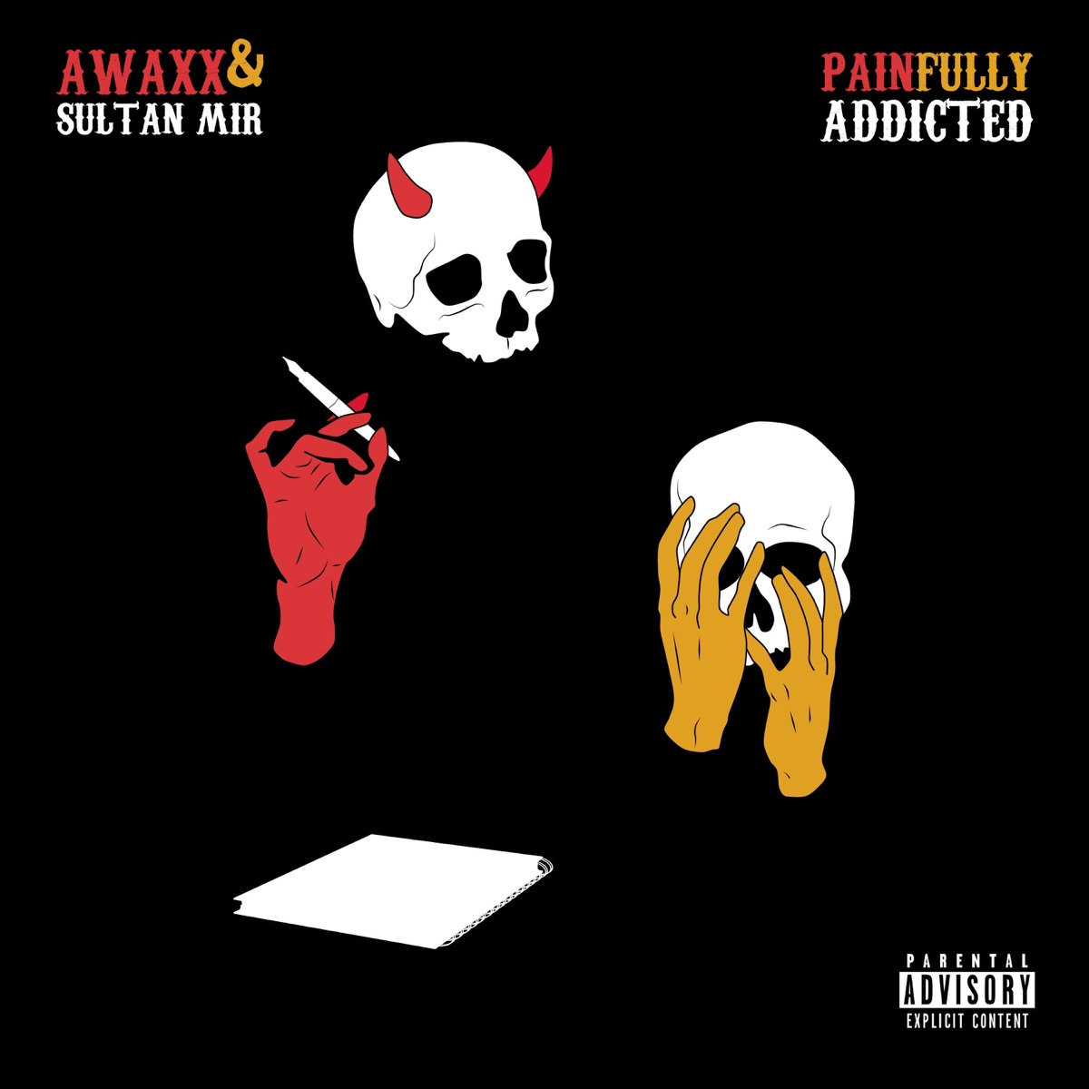 Painfully Addicted (Terminally Local 2) by Awaxx & Sultan Mir album cover