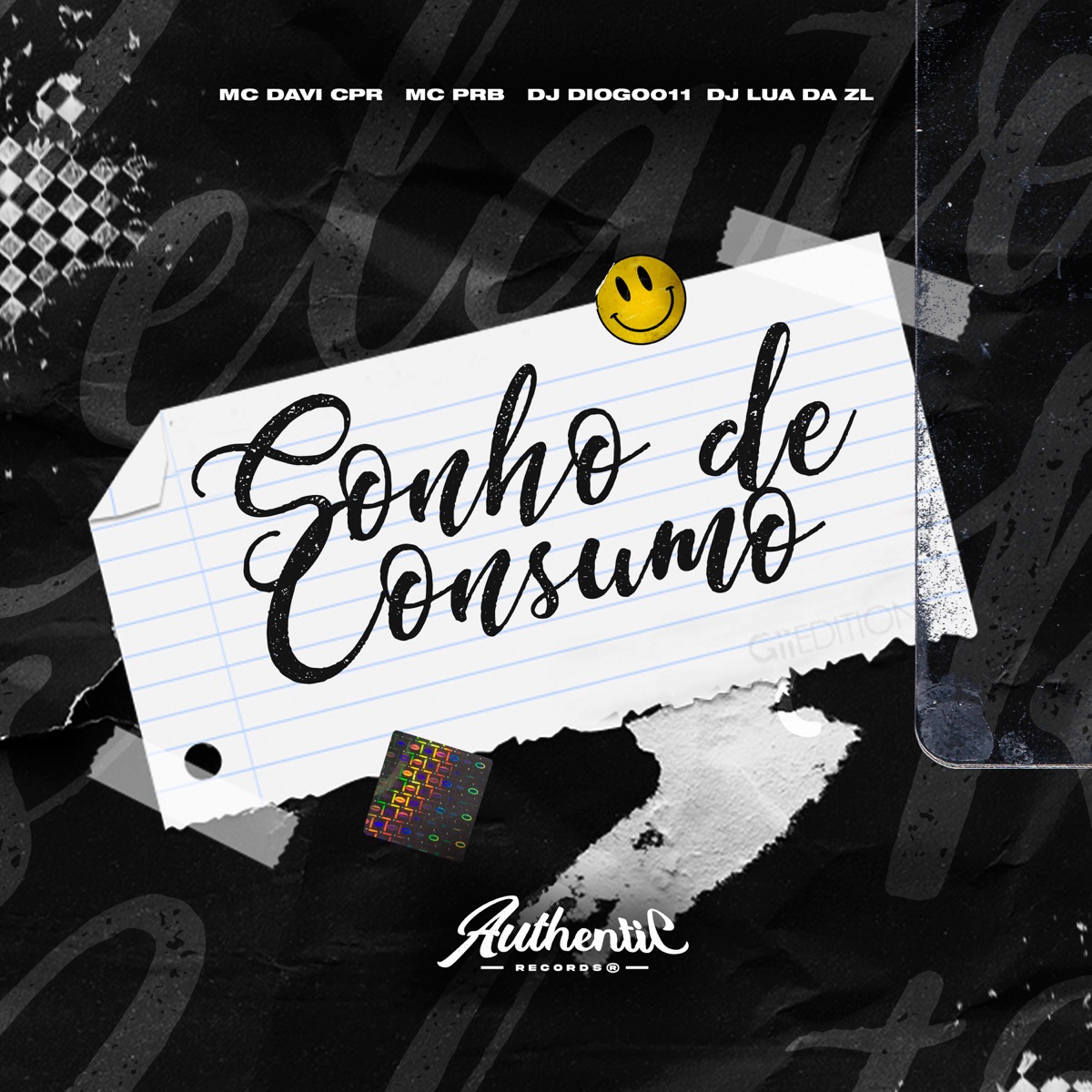Sonho de Consumo (feat. DJ LUA DA ZL) - Single by Mc Davi Cpr, MC PRB & DJ Diogo 011 album cover