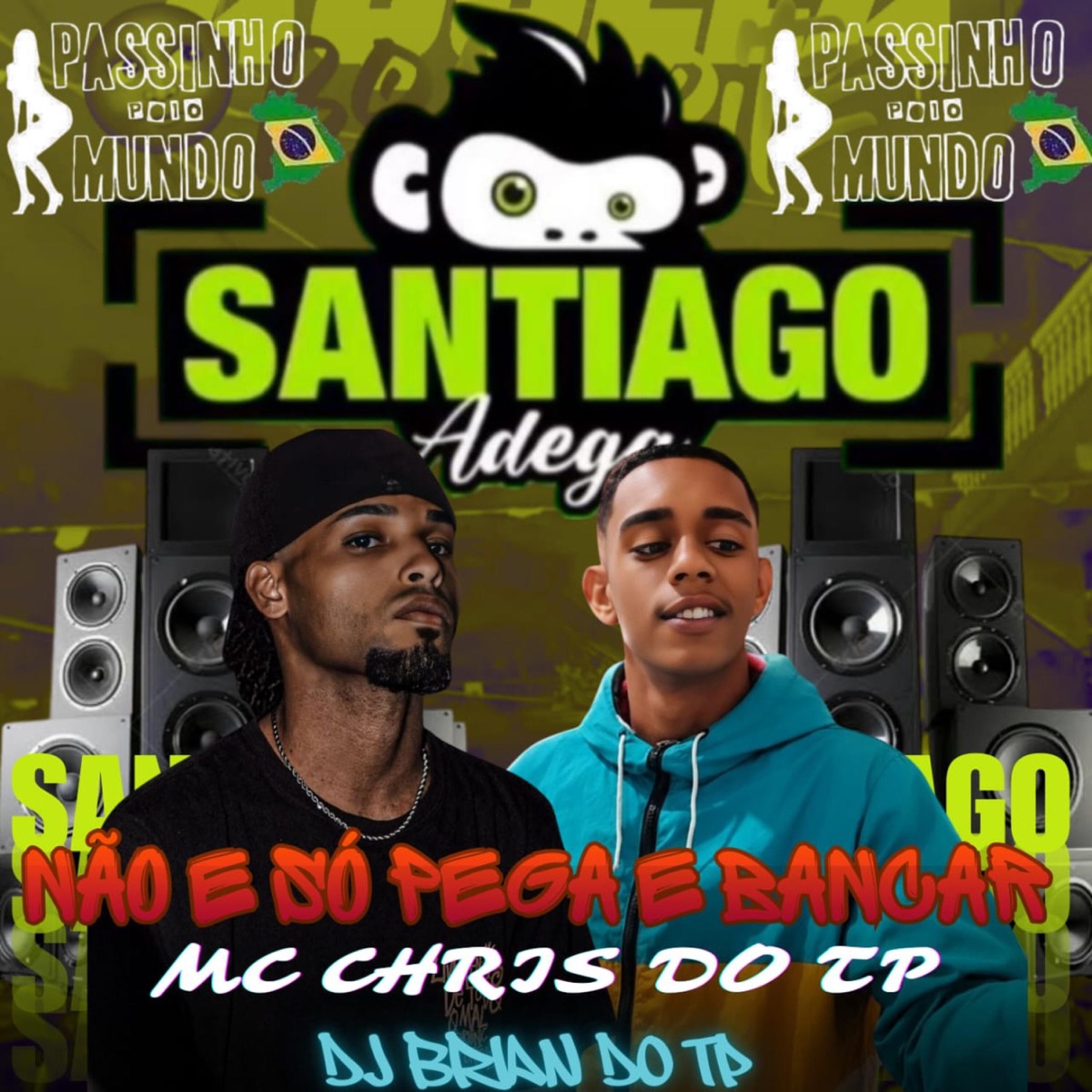 Não é só pegar e Bancar - Single by DJ BRIAN DO TP album cover