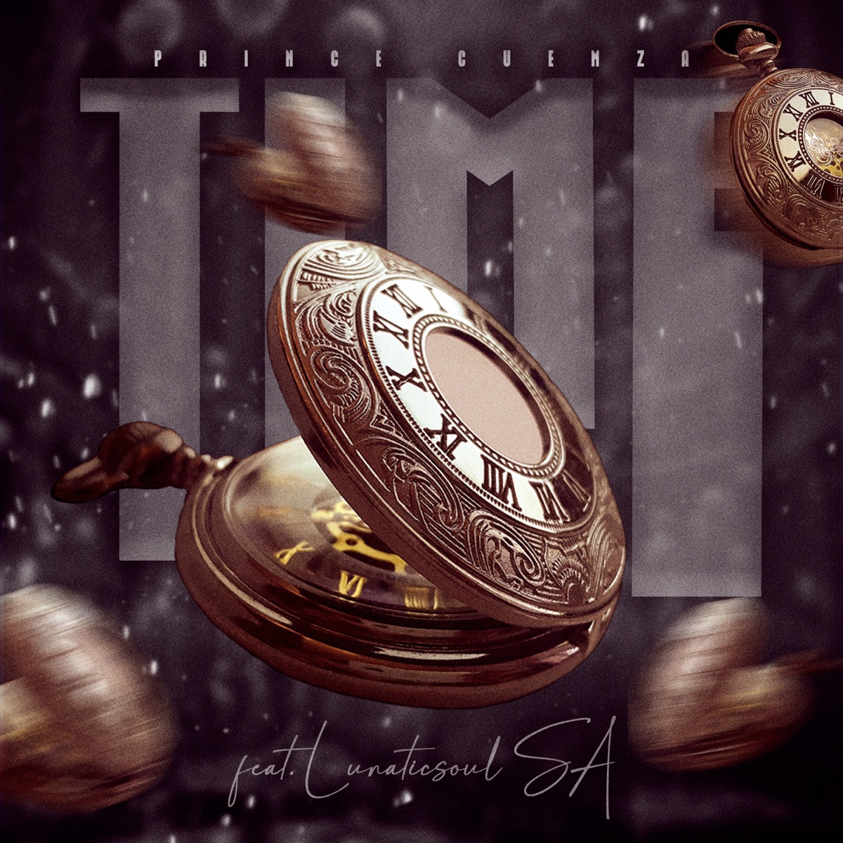Time - Single by Prince Cuemza & Lunaticsoul SA album cover