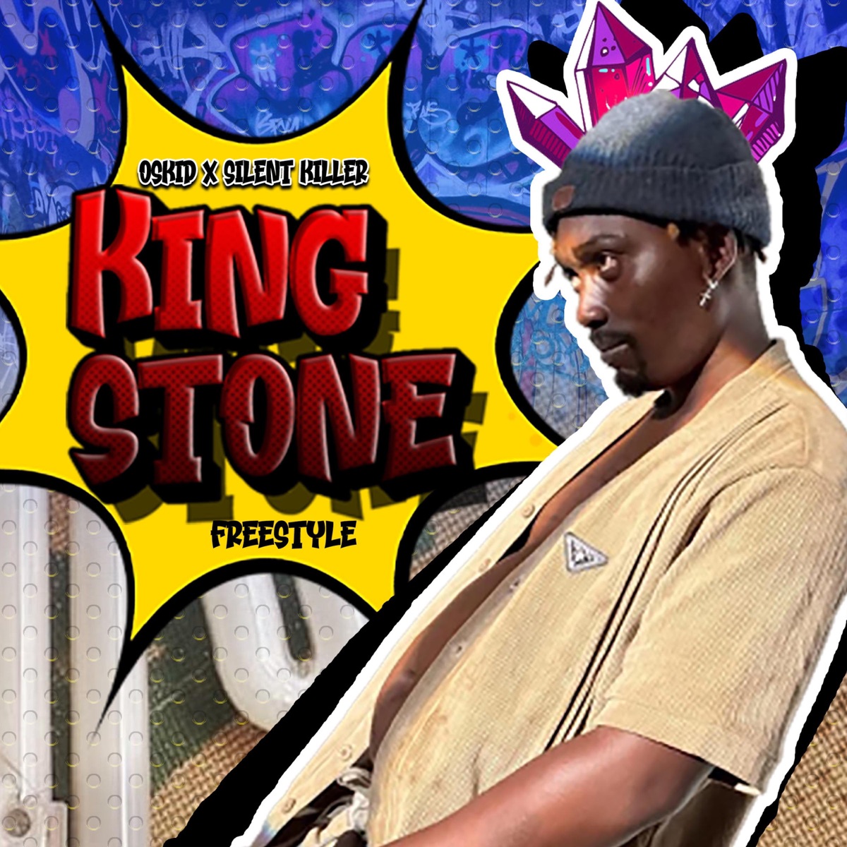KingStone (feat. Silent Killer) - Single by Oskid album cover