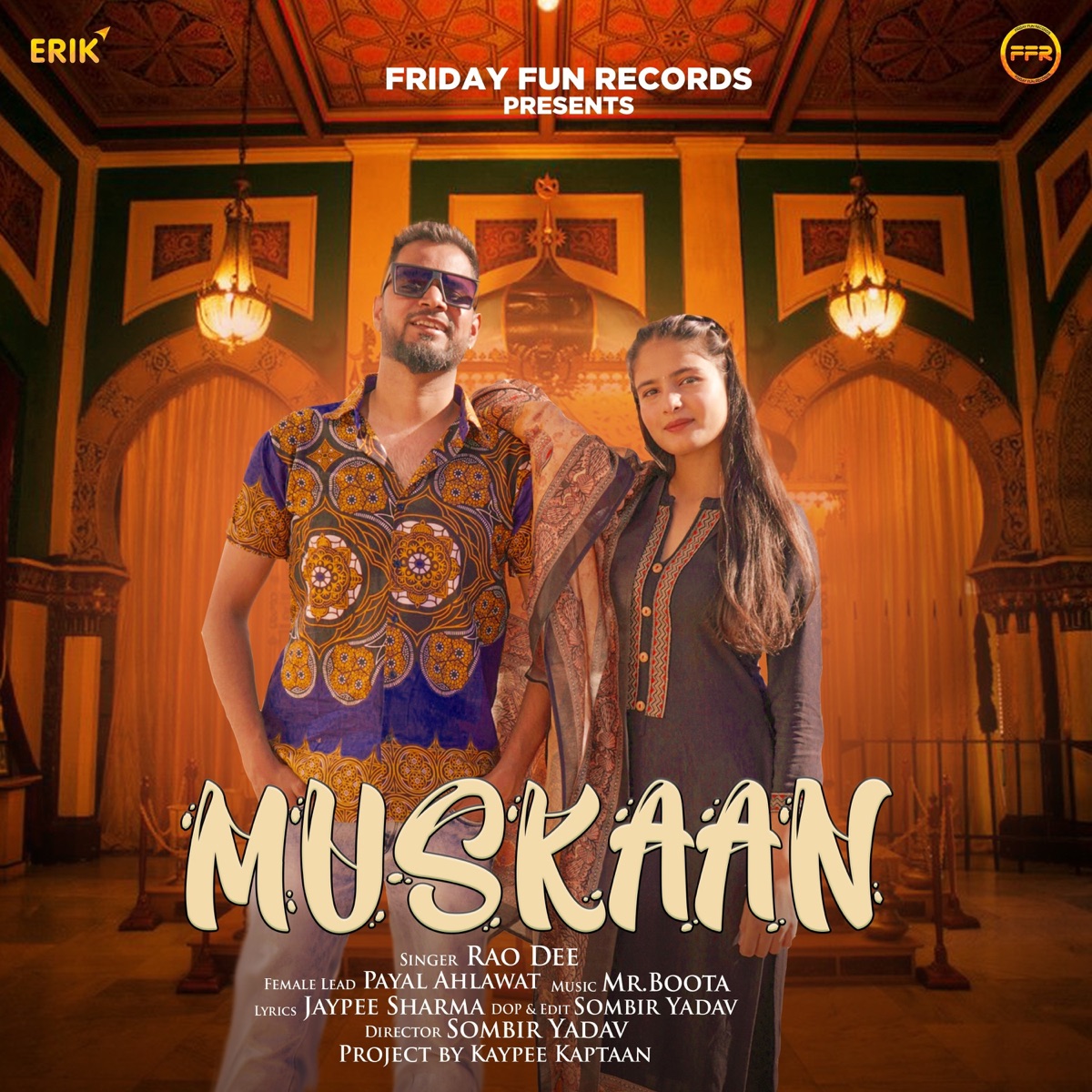 Muskaan (feat. Payal Ahlawat) - Single by Rao Dee album cover