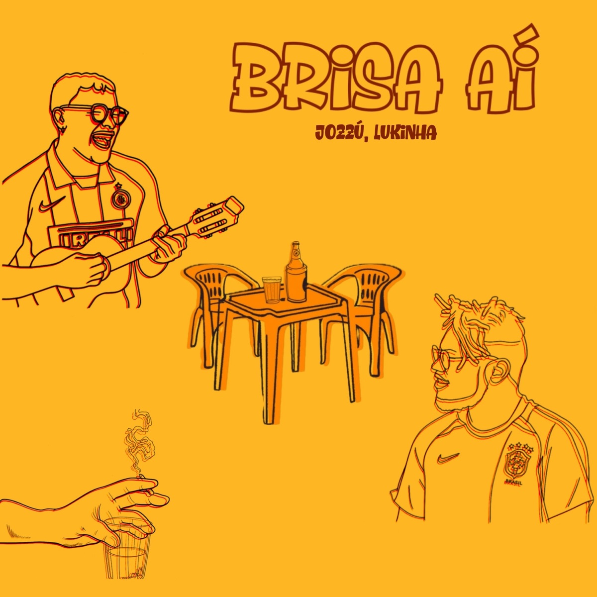 Brisa Aí - Single by Cantor Lukinha & Jozzú album cover
