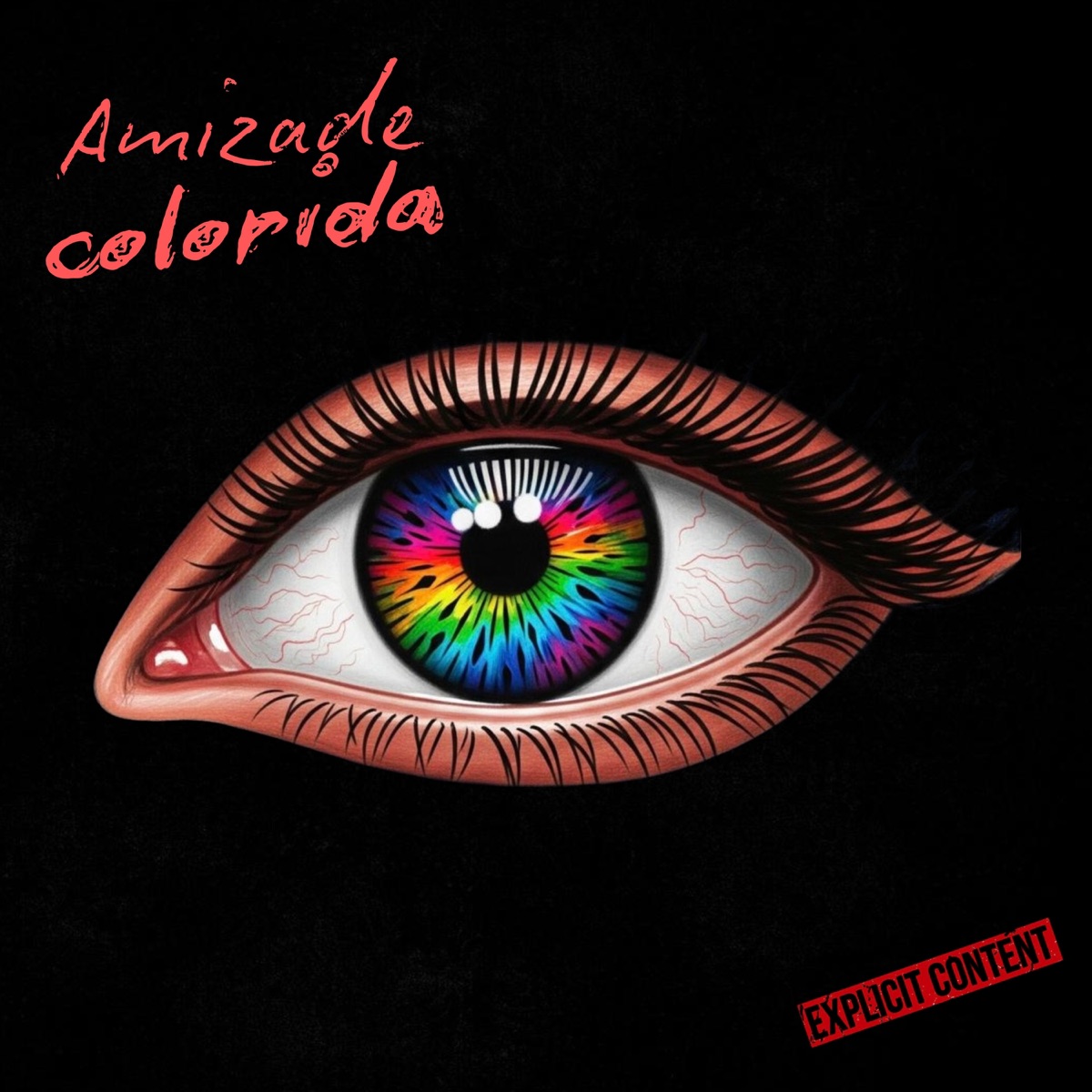 Amizade Colorida - Single by MC Maknado & ZehBodini album cover