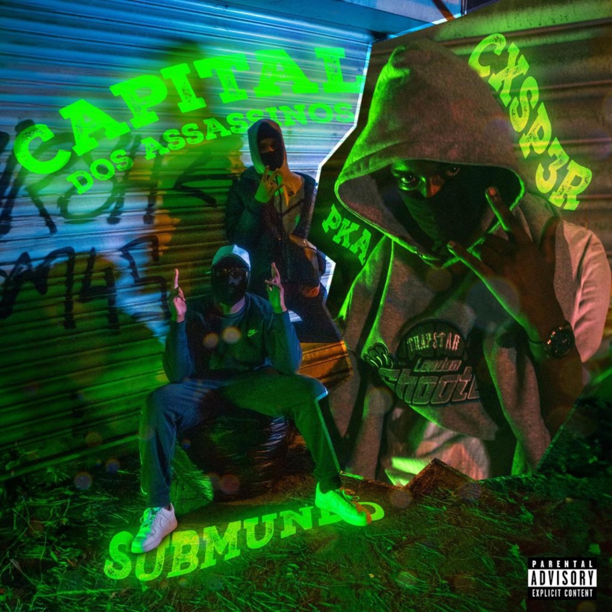 CAPITAL DOS ASSASSINOS - Single by Submundo, CASP3R & PKA album cover