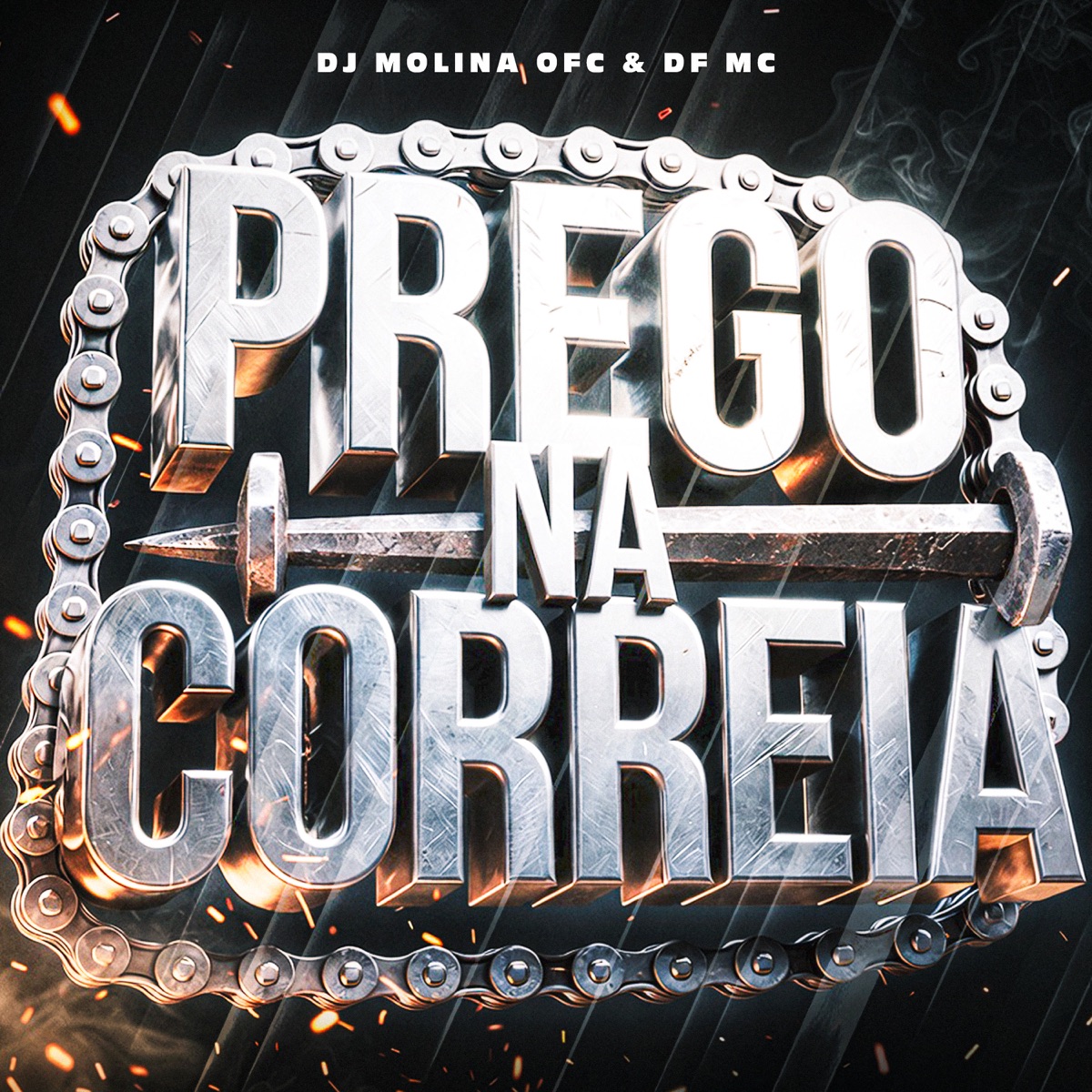 Prego Na Correia - Single by DJ MOLINA OFC & DF Mc album cover
