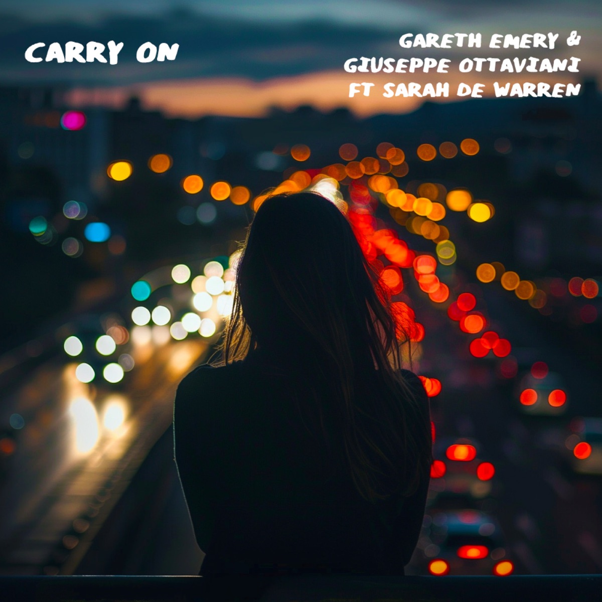 Carry On - Single by Gareth Emery, Giuseppe Ottaviani & Sarah de Warren album cover