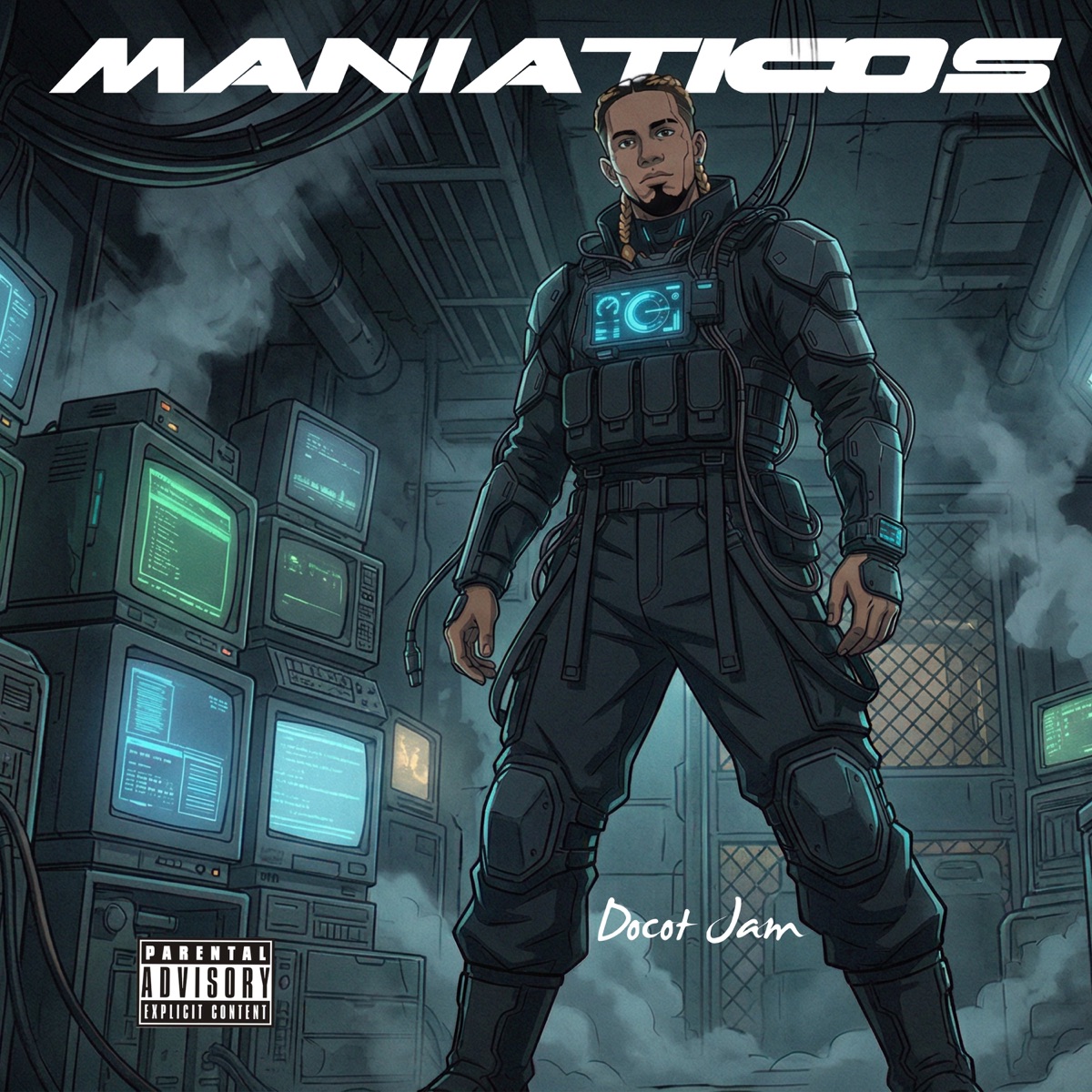 Maniáticos - Single by Docto Jam album cover