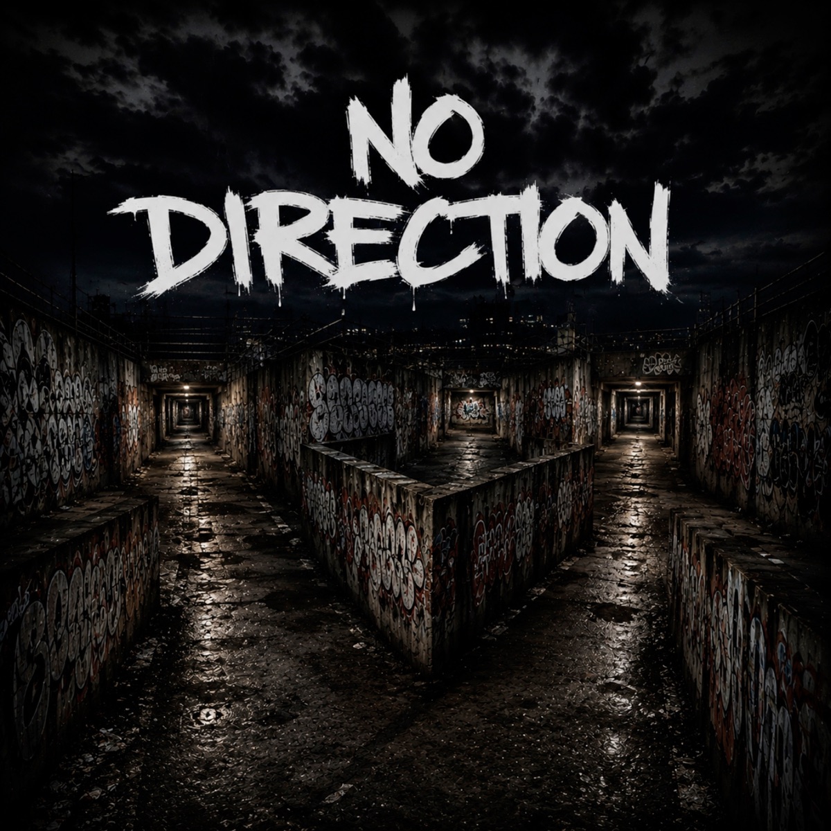 No Direction (feat. Fenix Jaded, Dodge slime, J Cloud, Drellow G & Savagekillahrsa) - Single by RogueKnight808 album cover