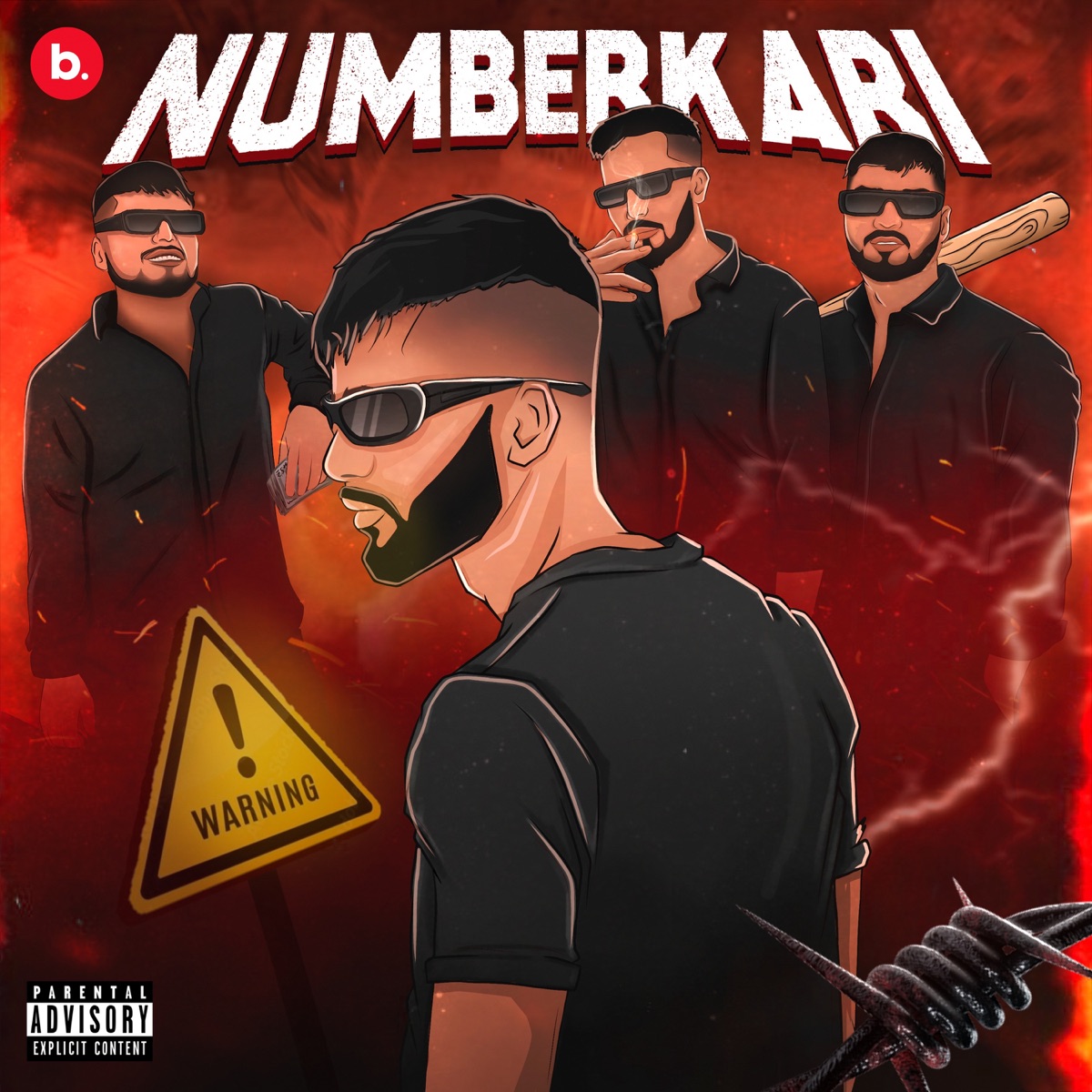 Numberkari - Single by MC GAWTHI & Vivekraja album cover