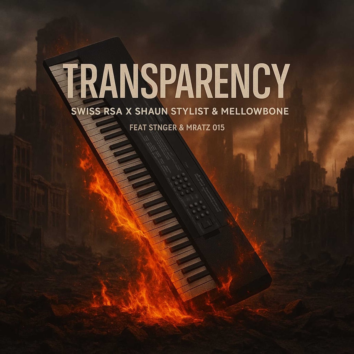 Transparency (feat. Stnger & Mratz 015) - Single by Swiss RSA, Shaun Stylist & MellowBone album cover