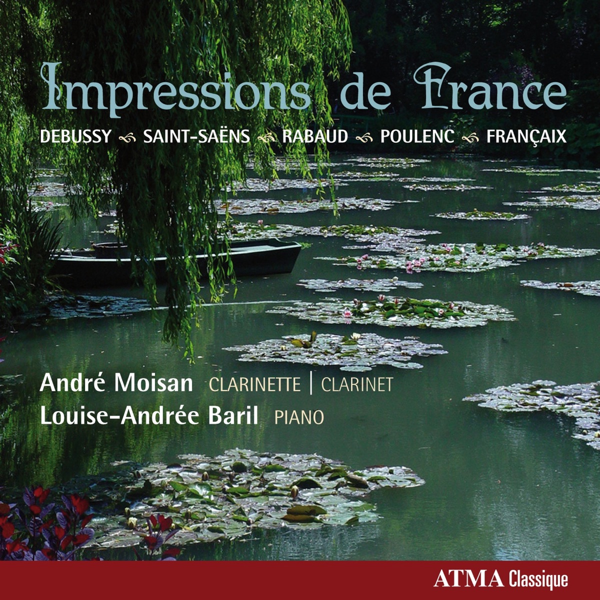 Impressions de France by André Moisan & Louise-Andree Baril album cover