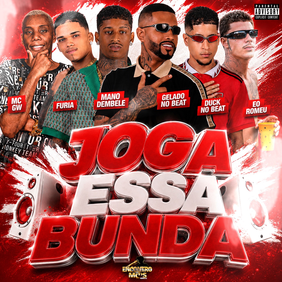 Joga Essa Bunda (feat. MC GW & ÉO Romeu) - Single by Gelado No Beat, Mano dembele, Duck no Beat & FURIA album cover