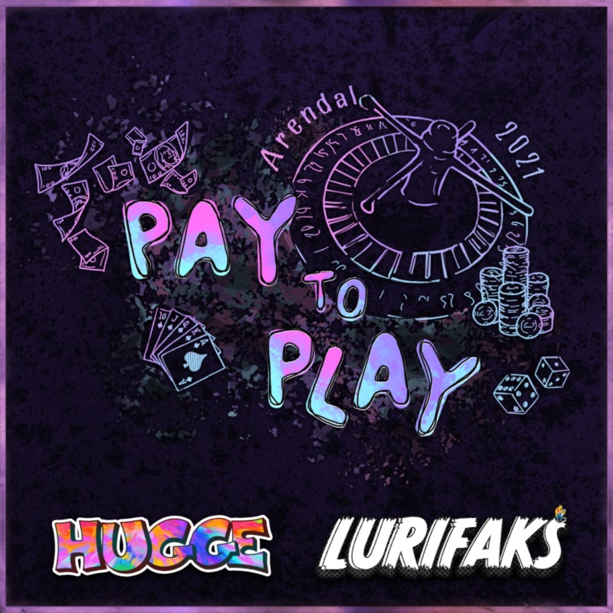 Alt Jeg Ser (Pay To Play 2021) - Single by Hugge & Lurifaks album cover