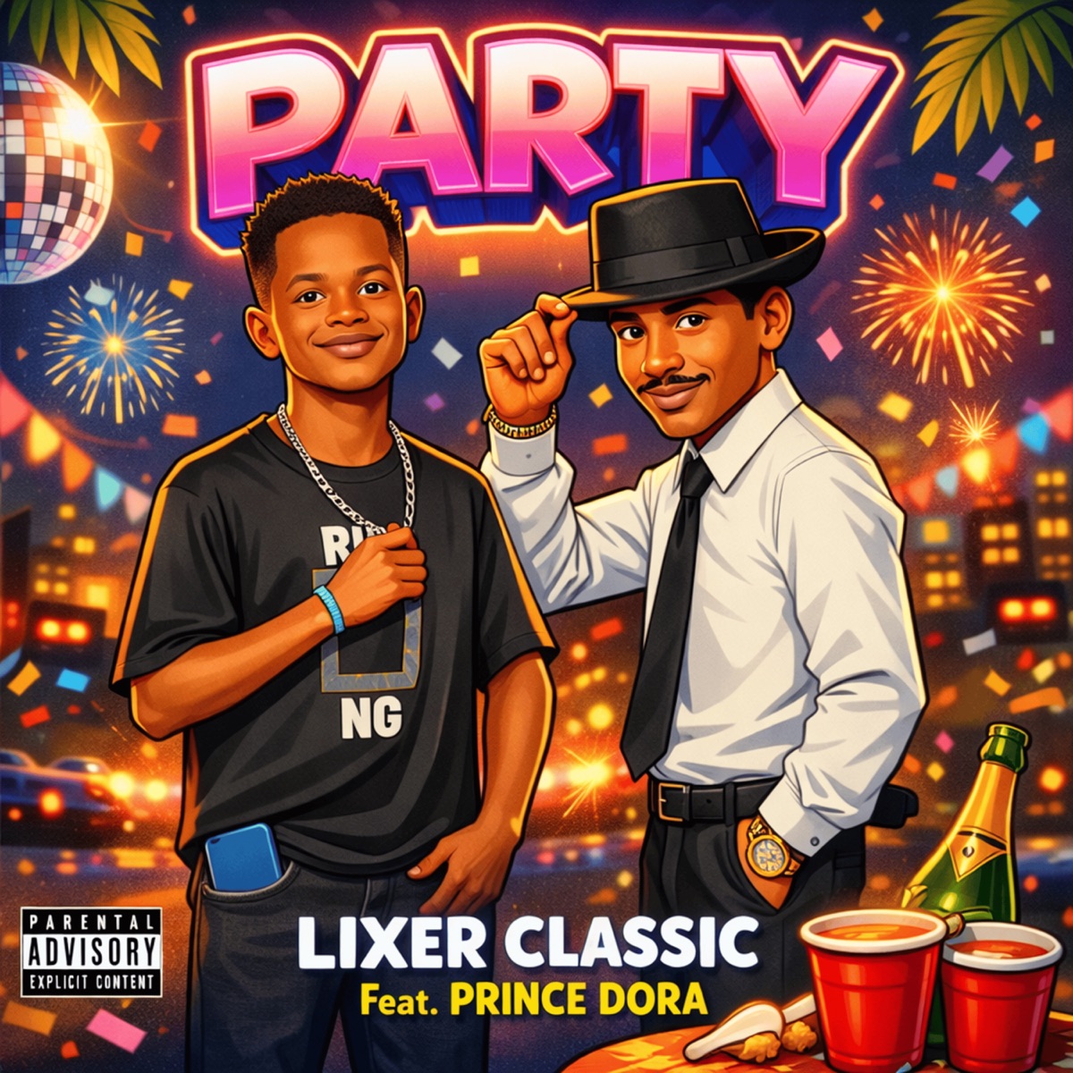Party (feat. Prince Dora) - Single by Lixer Classic album cover
