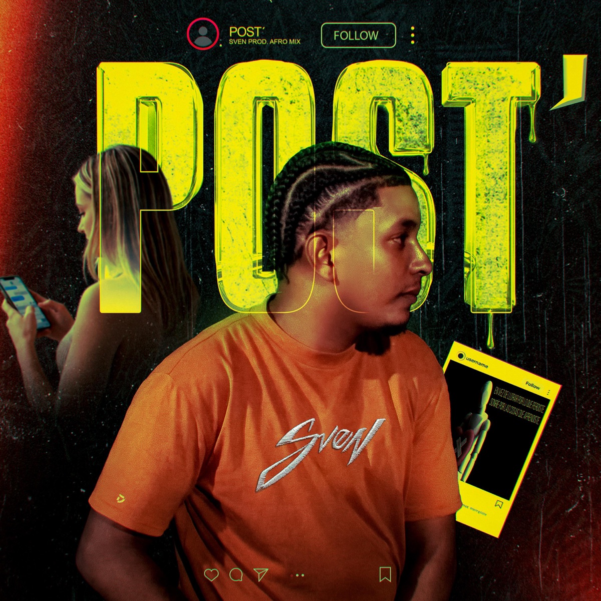 POST (feat. Afromix) - Single by S V E N album cover