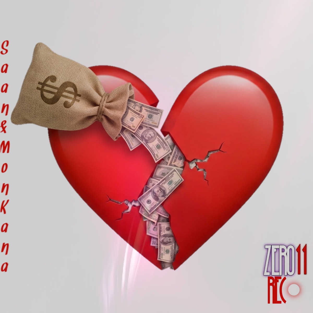 Onde Faltou Amor (feat. Monkana) - Single by Saan album cover