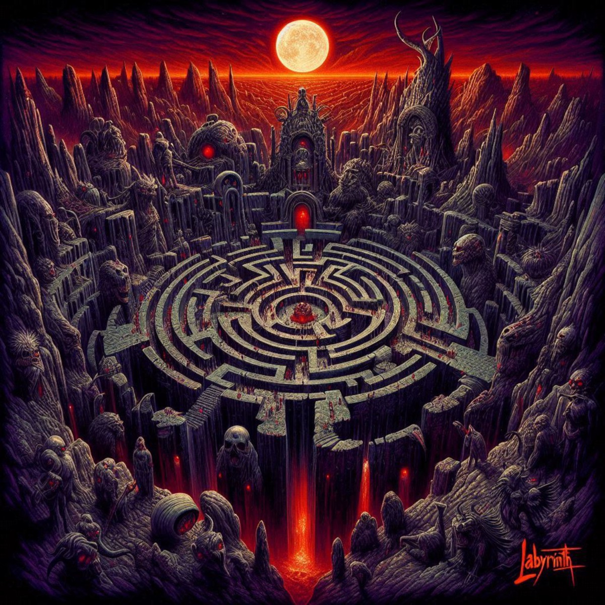 Labyrinth (Remixes) - Single by KonDa album cover