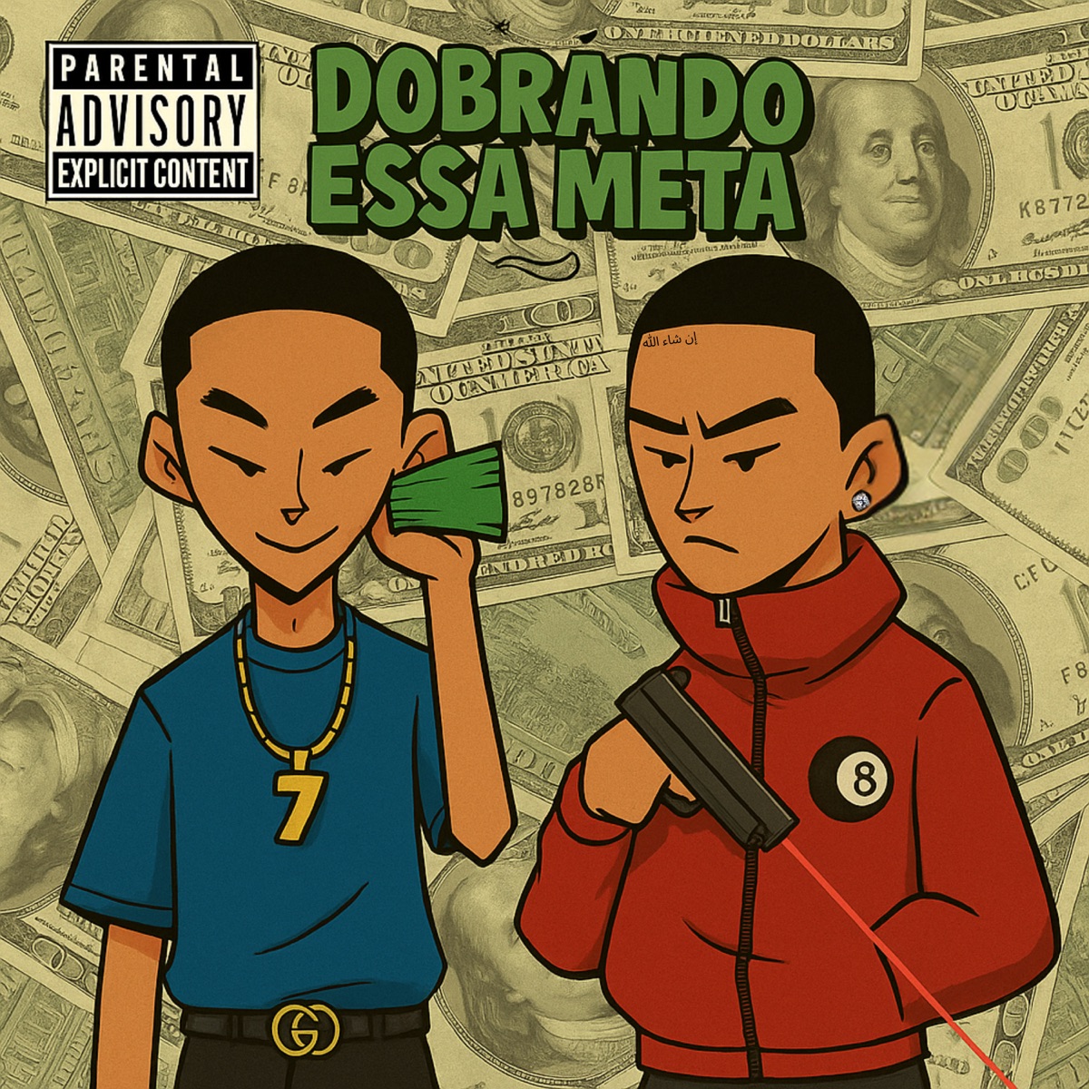 Dobrando Essa Meta - Single by Duck8, Menor $ETE & Montana.wav album cover