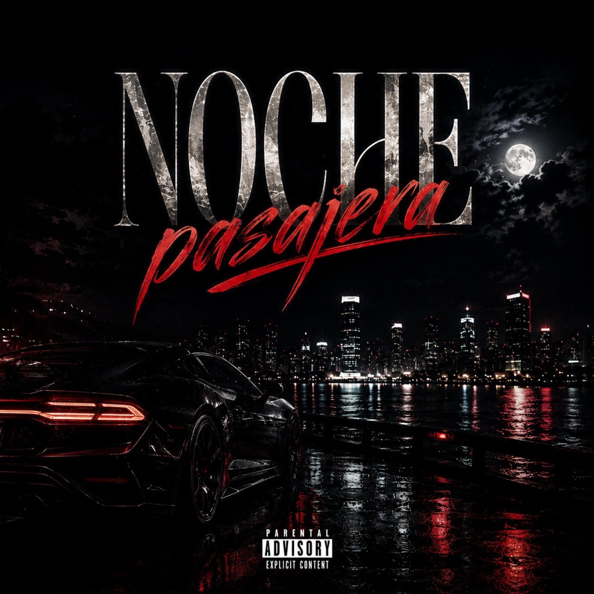 Noche Pasajera (feat. Buxer, Leo Vui & JCOB) - Single by frecuens album cover