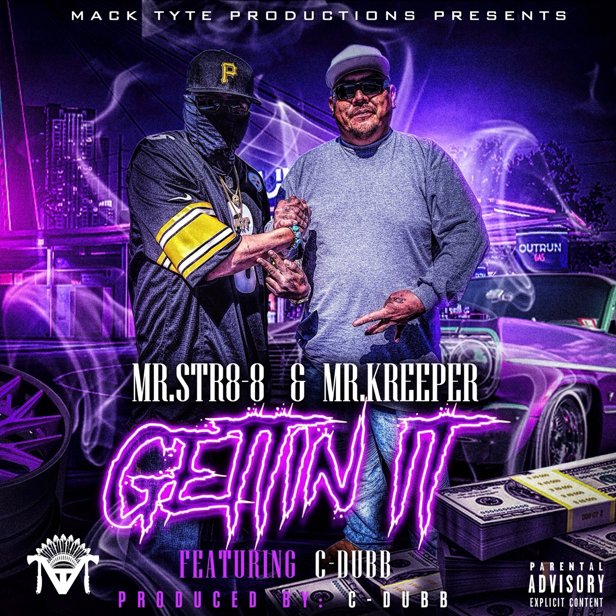 Gettin It (feat. C-Dubb) - Single by Mr.Str8-8 & Mr.Kreeper album cover