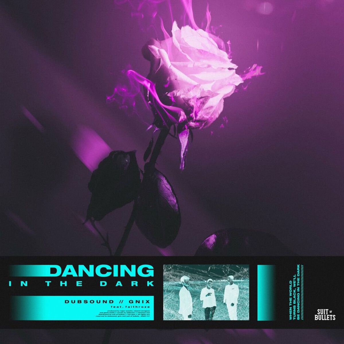 Dancing in the Dark (feat. Faithroze) - Single by Dubsound & GNix album cover