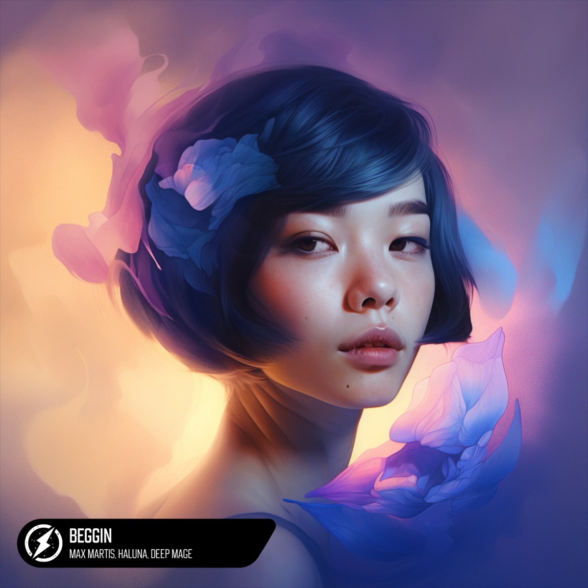 Beggin - Single by Max Martis & haLuna album cover