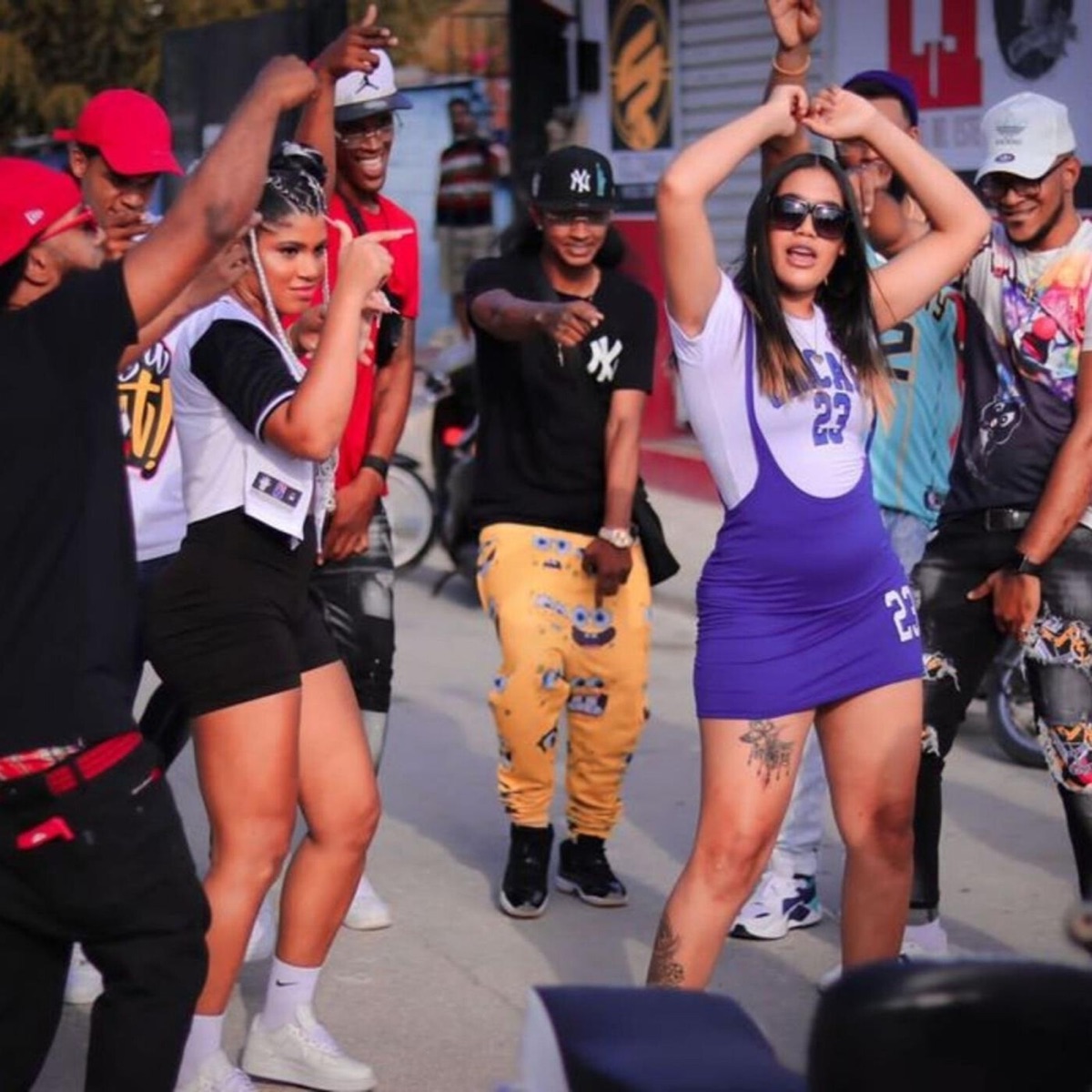 Jhoanna - Single by Angelina Mvp, Javieliito, Lilo El Mas Fresco, La Reina Lirical & Ranfy el Invasor album cover