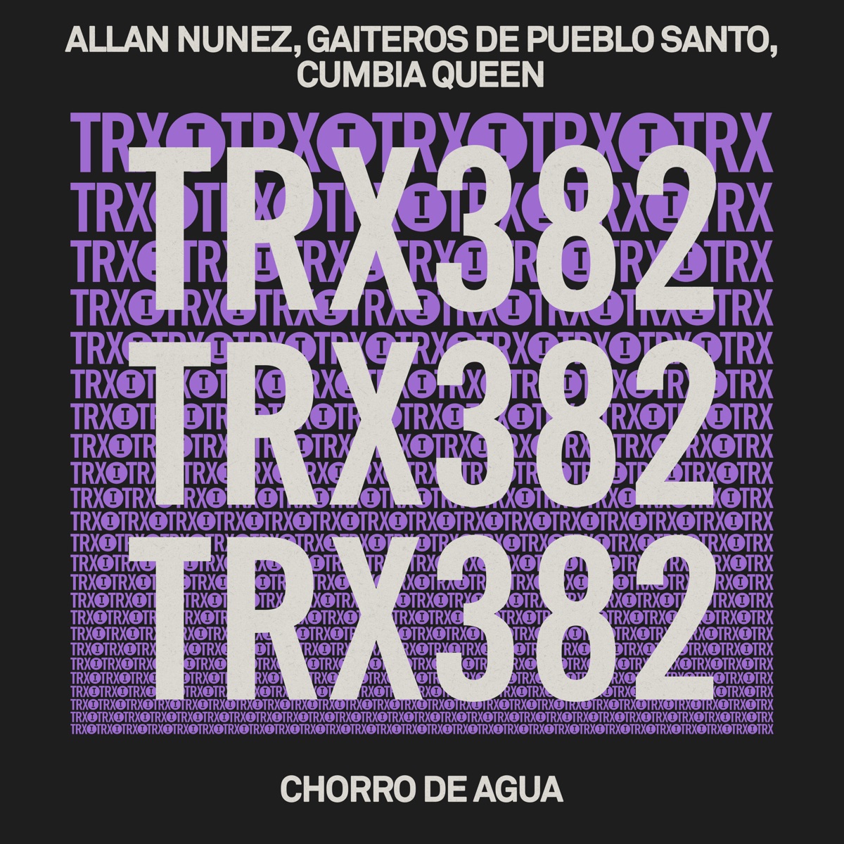 Chorro De Agua - Single by Allan Nunez, Gaiteros de Pueblo Santo & Cumbia Queen album cover
