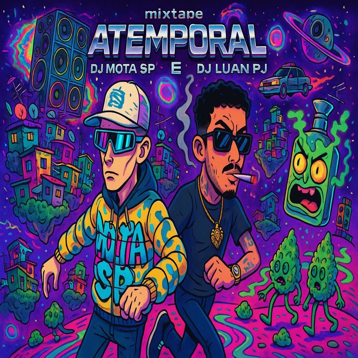 Atemporal - EP by DJ Luan PJ & DJ MOTA SP album cover