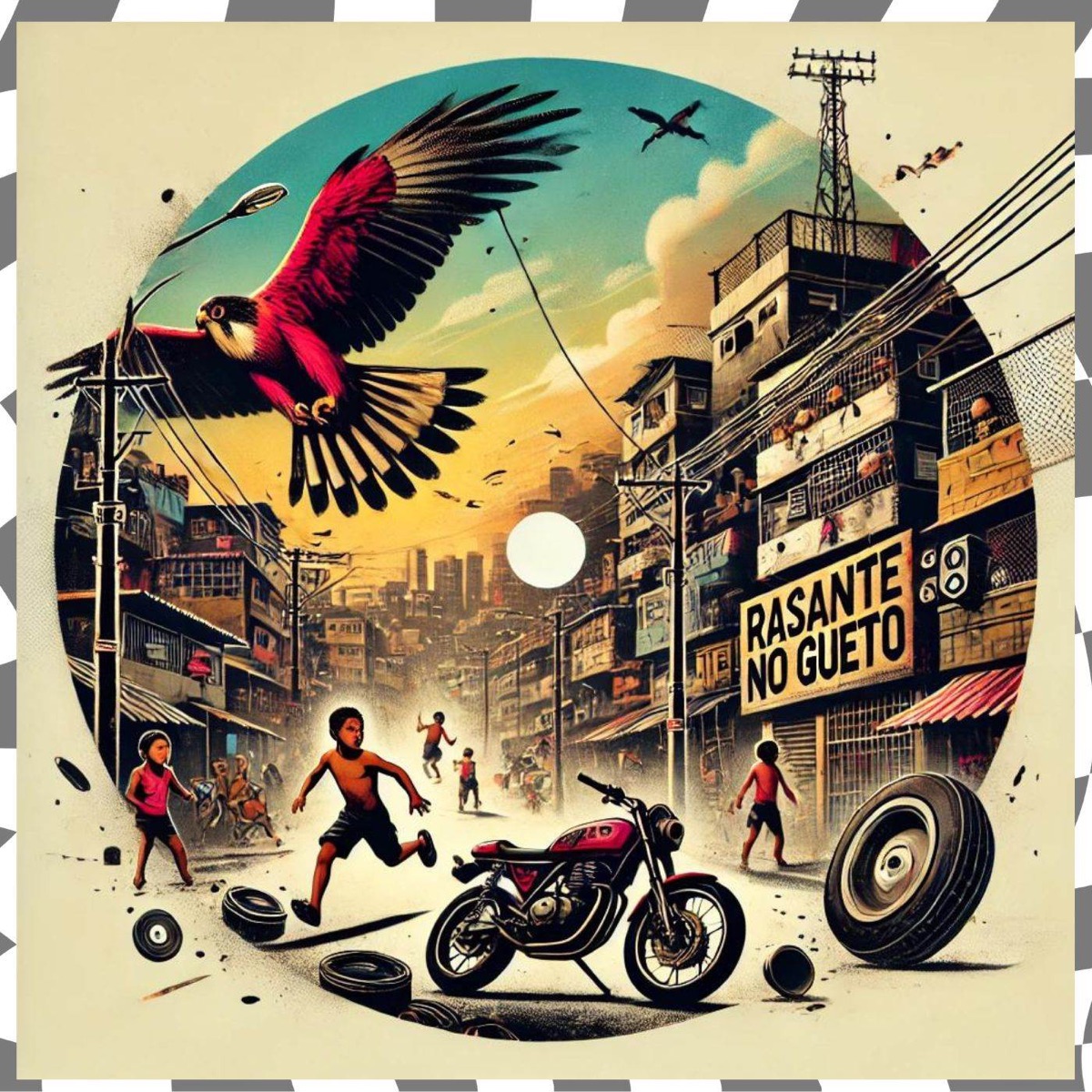 Rasante no gueto - Single by MC GC & Khamis.Prod album cover