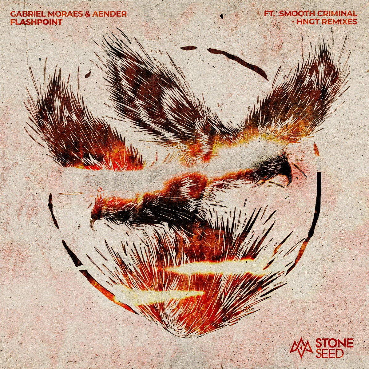Flashpoint - Single by Gabriel Moraes & Aender album cover