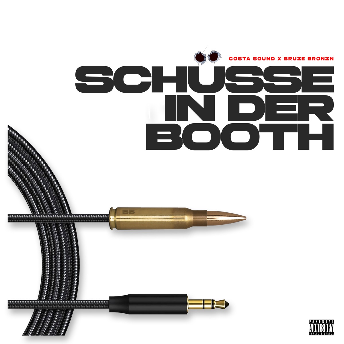 SCHÜSSE IN DER BOOTH - Single by Costa Sound & Bruze Bronzn album cover